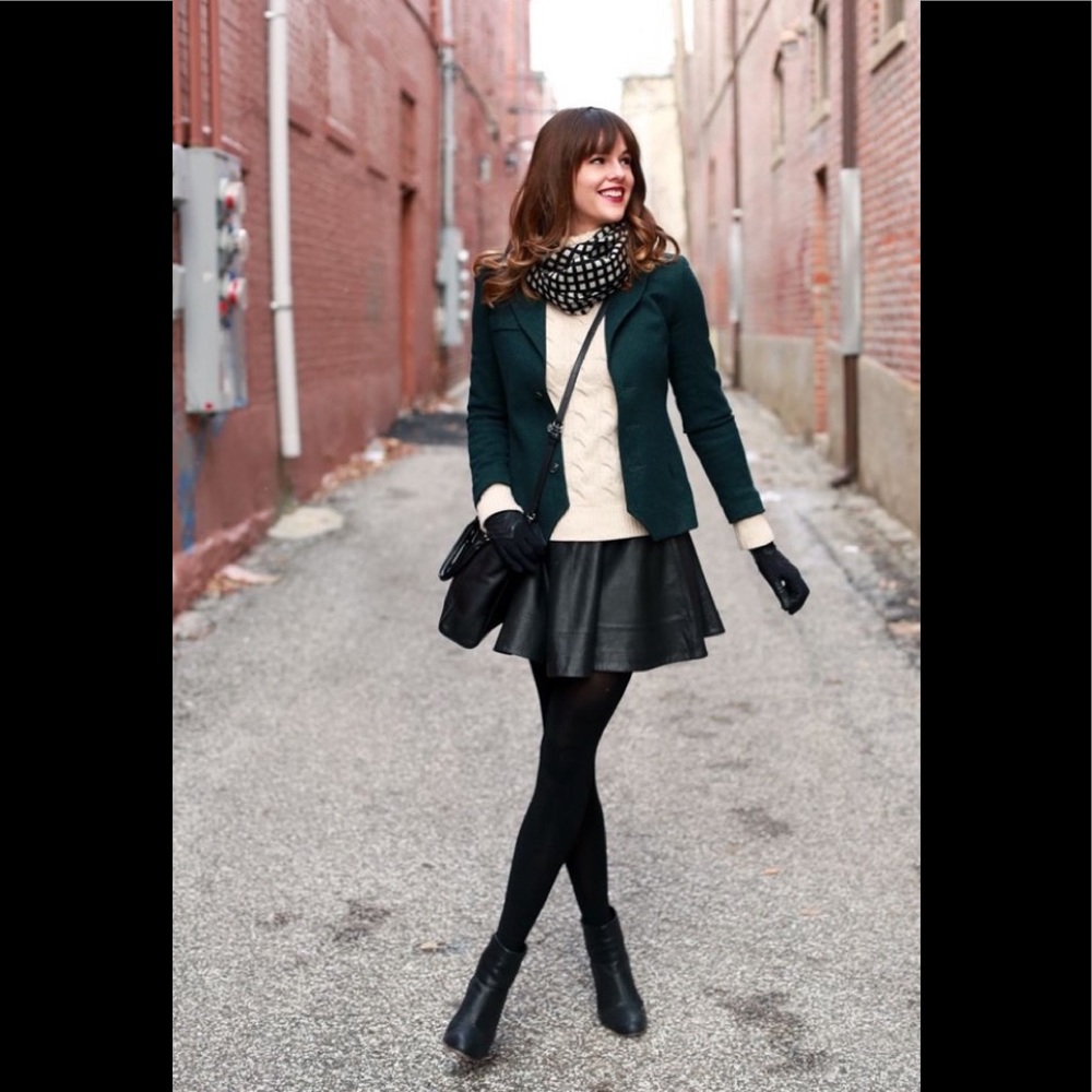 Akira Chicago Black Label faux leather skirt